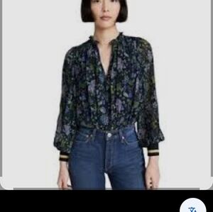 Ramy Brook Floral Blouse